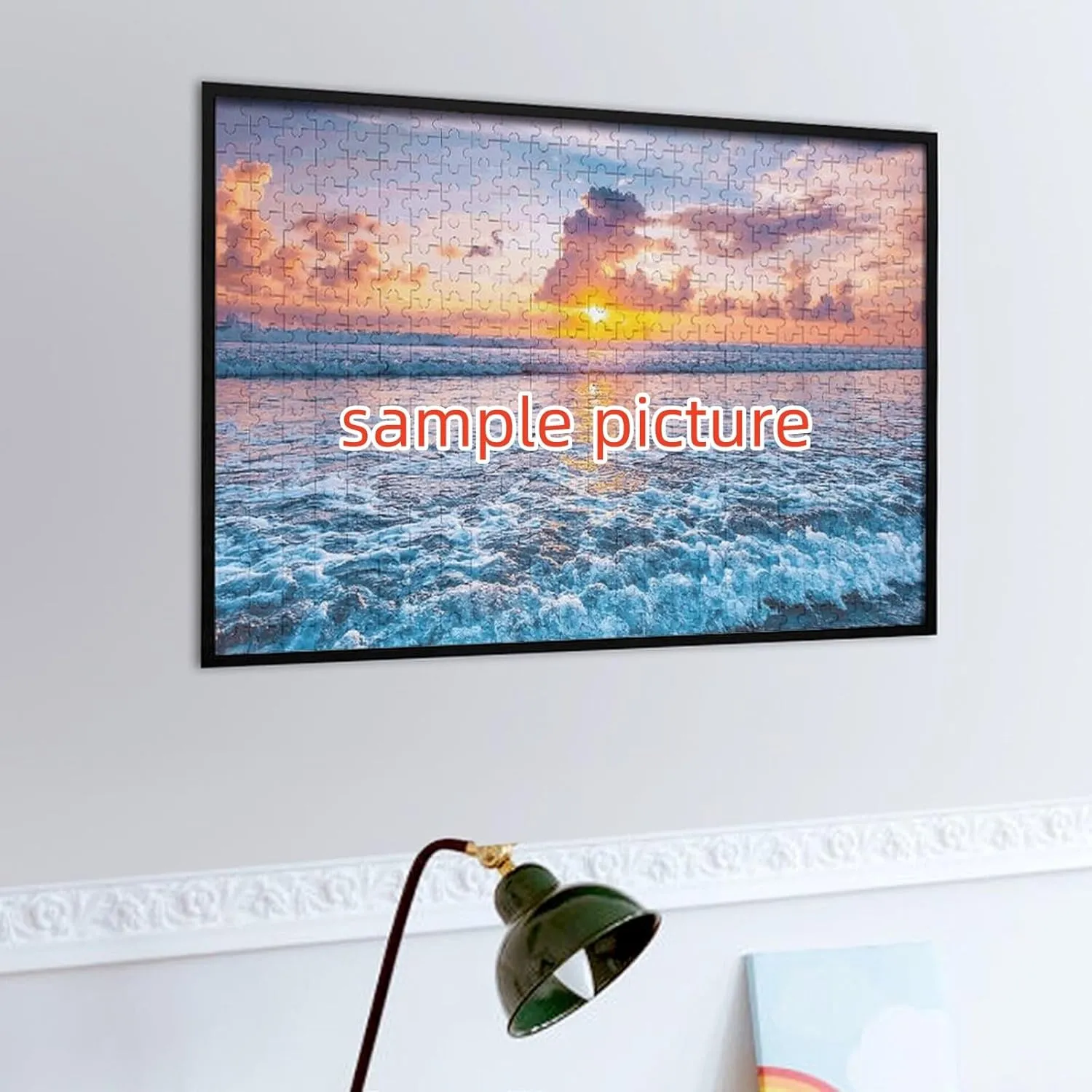 1000 piece puzzle for adults Ocean Turtles underwater fish wooden Children's Toys Outdoor Games Cartoon Puzzles, Educational Intellectual 29.5'' x 19.6''