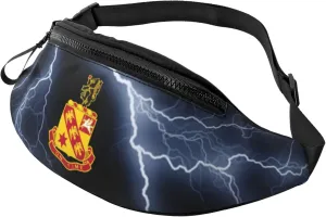 11th Field Artillery Regiment Crossbody fanny pack for men and women, ideal for travel, sports and running