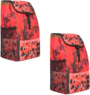 1/2PCS Replacement Bag for Folding Shopping Hand Cart - 44L Large Capacity Replacement Bag for Shopping Trolley Portable Waterproof Oxford Cloth Shopping Trolley Bag Trolley Replacement Bag