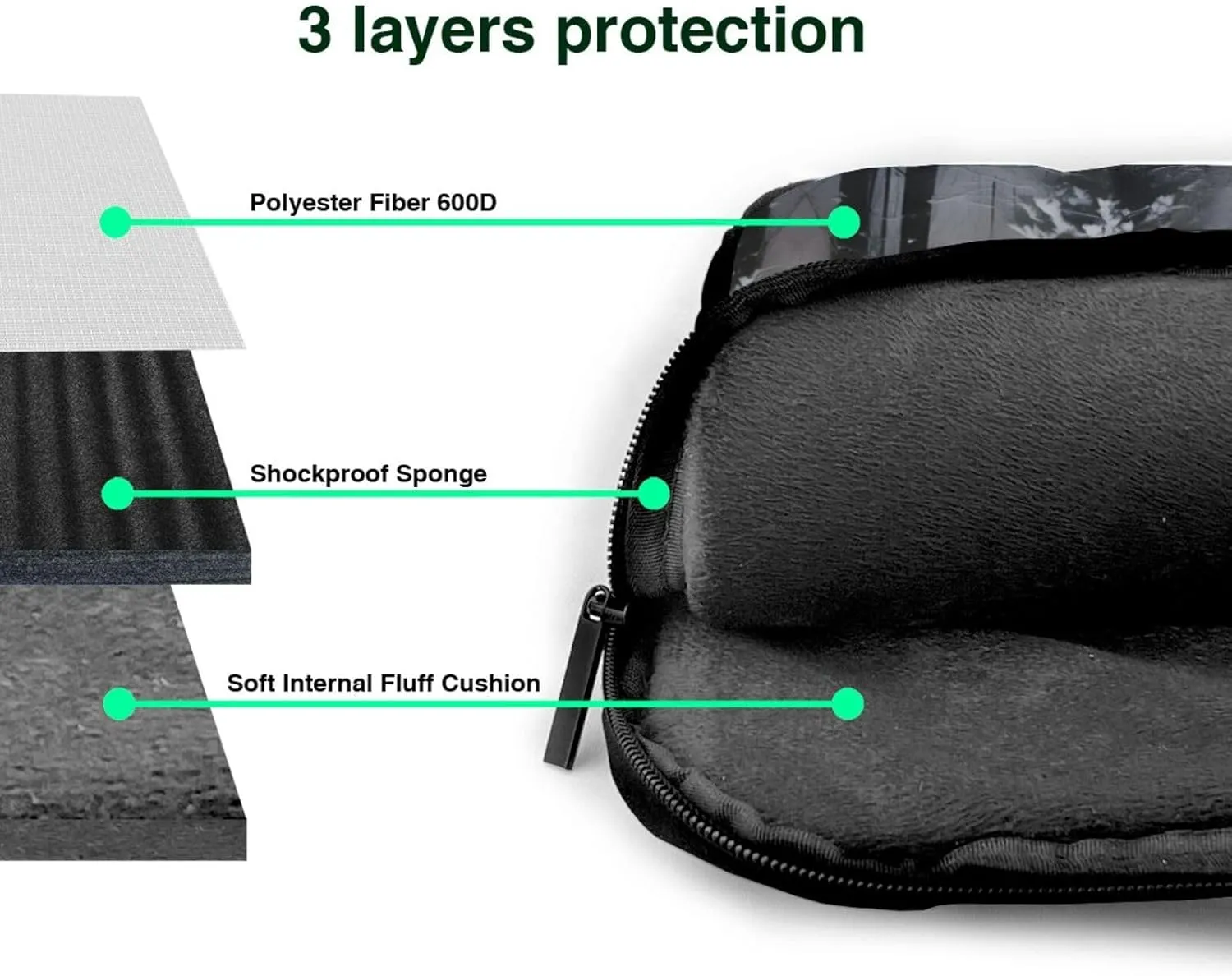 15.6-Inch Laptop Computer And Tablet Shoulder Bag Carrying Case,Business Casual,Yin Yang Pattern Print