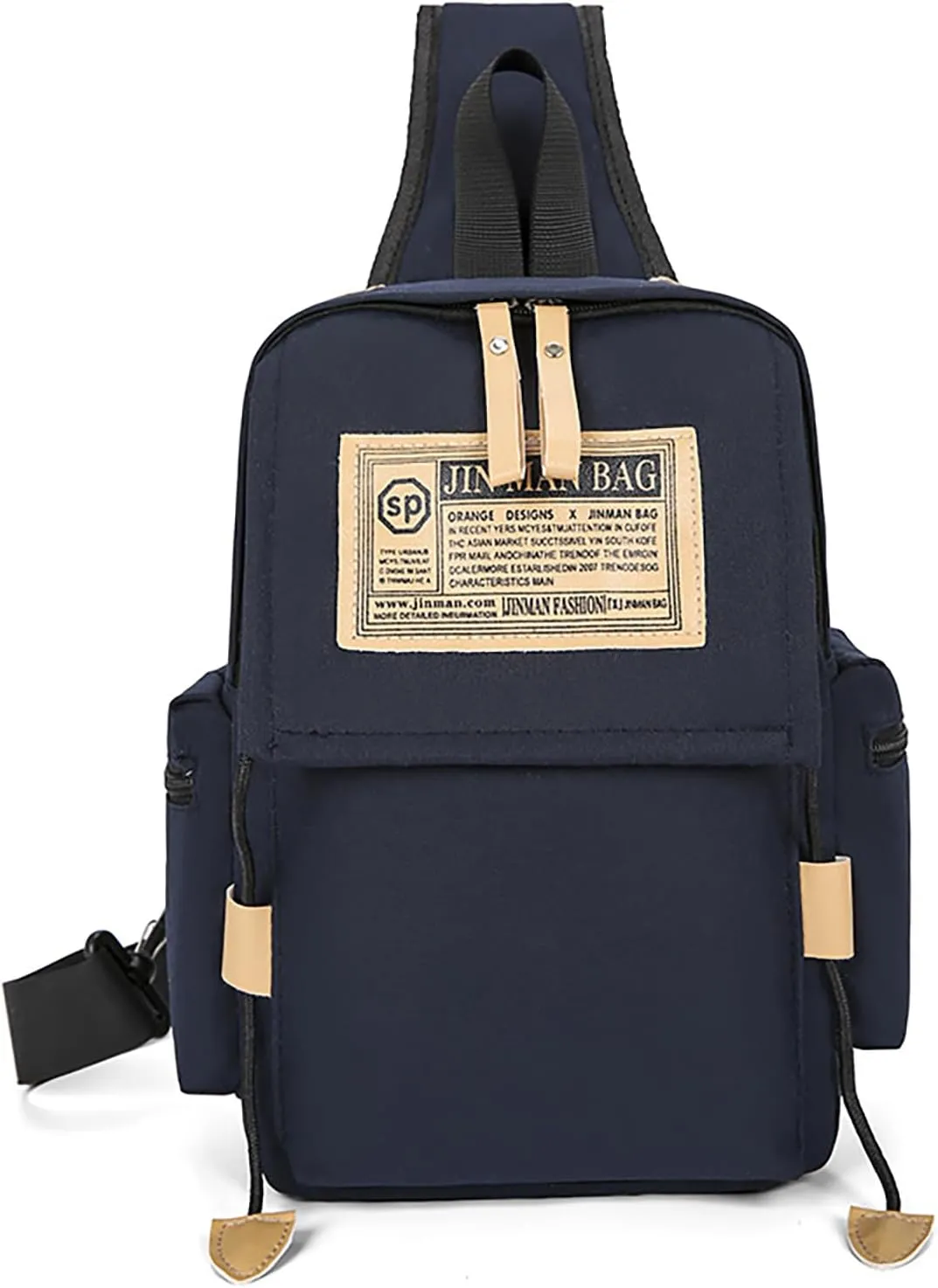 1PC Waterproof Sling Bag Korean Style, Crossbody Messenger Pouch Bag Waist and Chest Men and Women