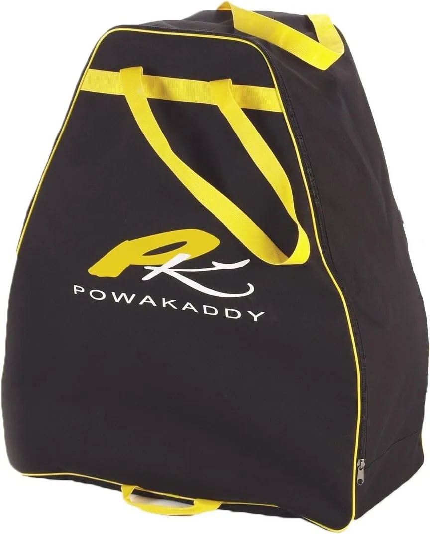 2016 Golf Trolley Travel Cover Black/Yellow