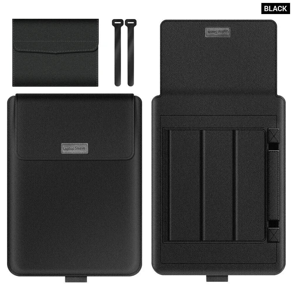 2pcs Laptop Sleeve Case for Hp Dell Zenbook Macbook Air Pro 13 15.6 Inch Shockproof Notebook Bag