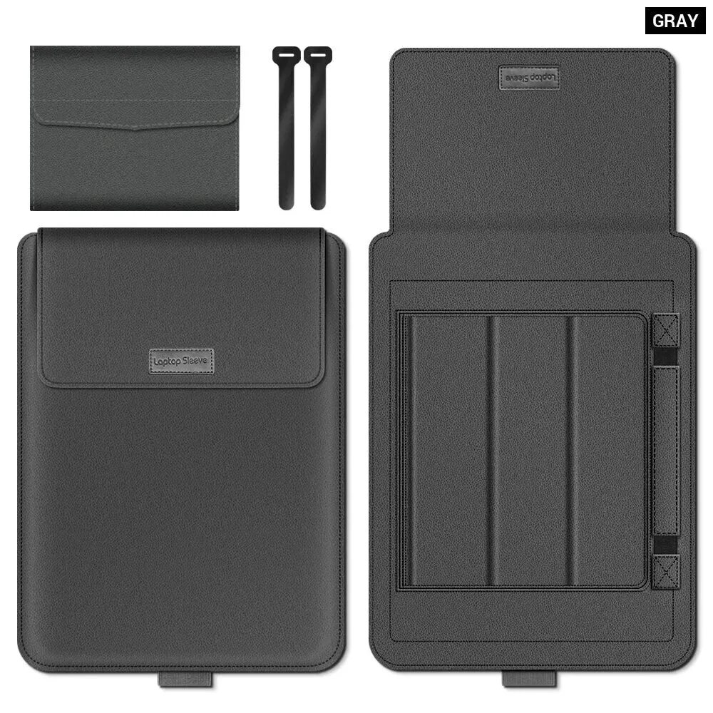 2pcs Laptop Sleeve Case for Hp Dell Zenbook Macbook Air Pro 13 15.6 Inch Shockproof Notebook Bag