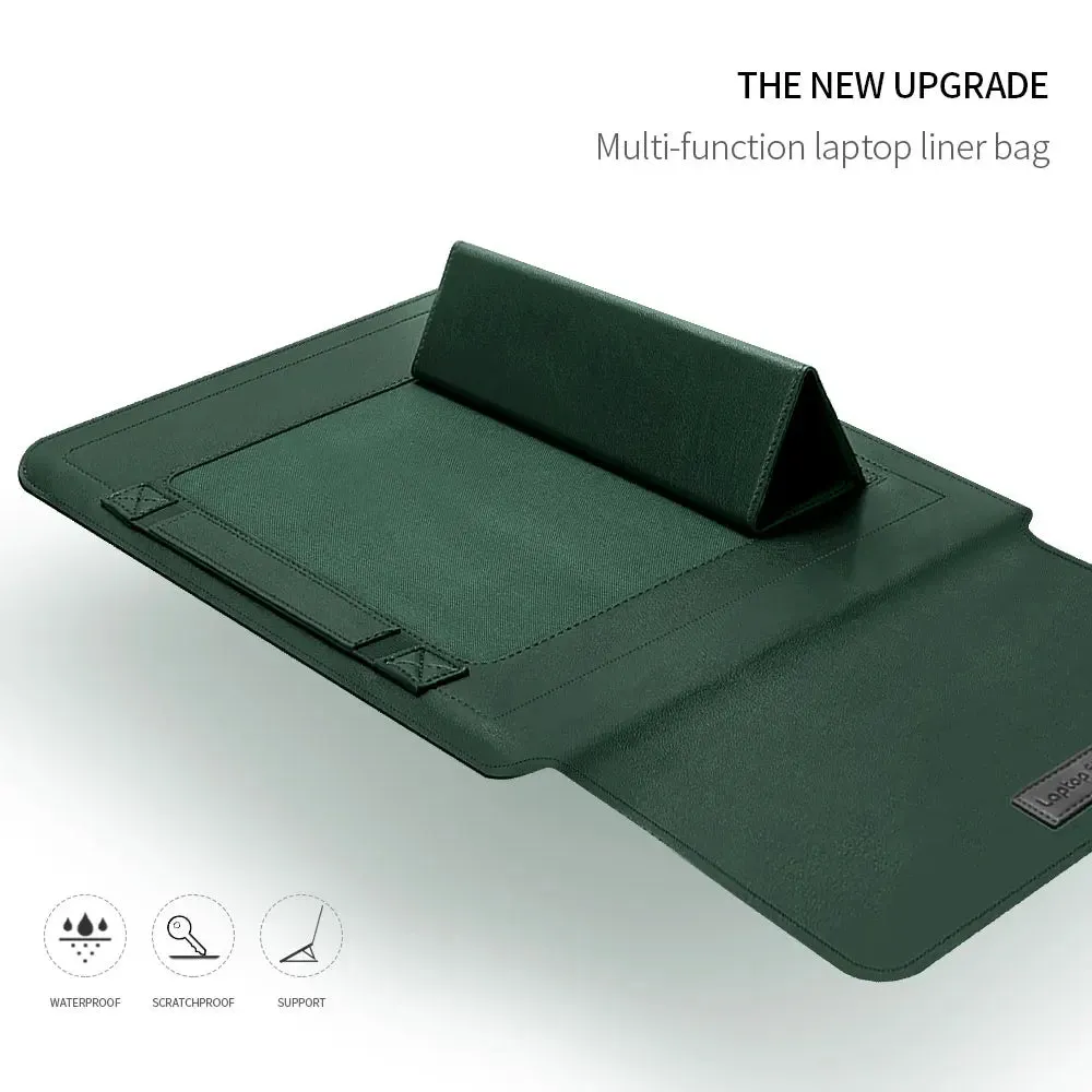 2pcs Laptop Sleeve Case for Hp Dell Zenbook Macbook Air Pro 13 15.6 Inch Shockproof Notebook Bag