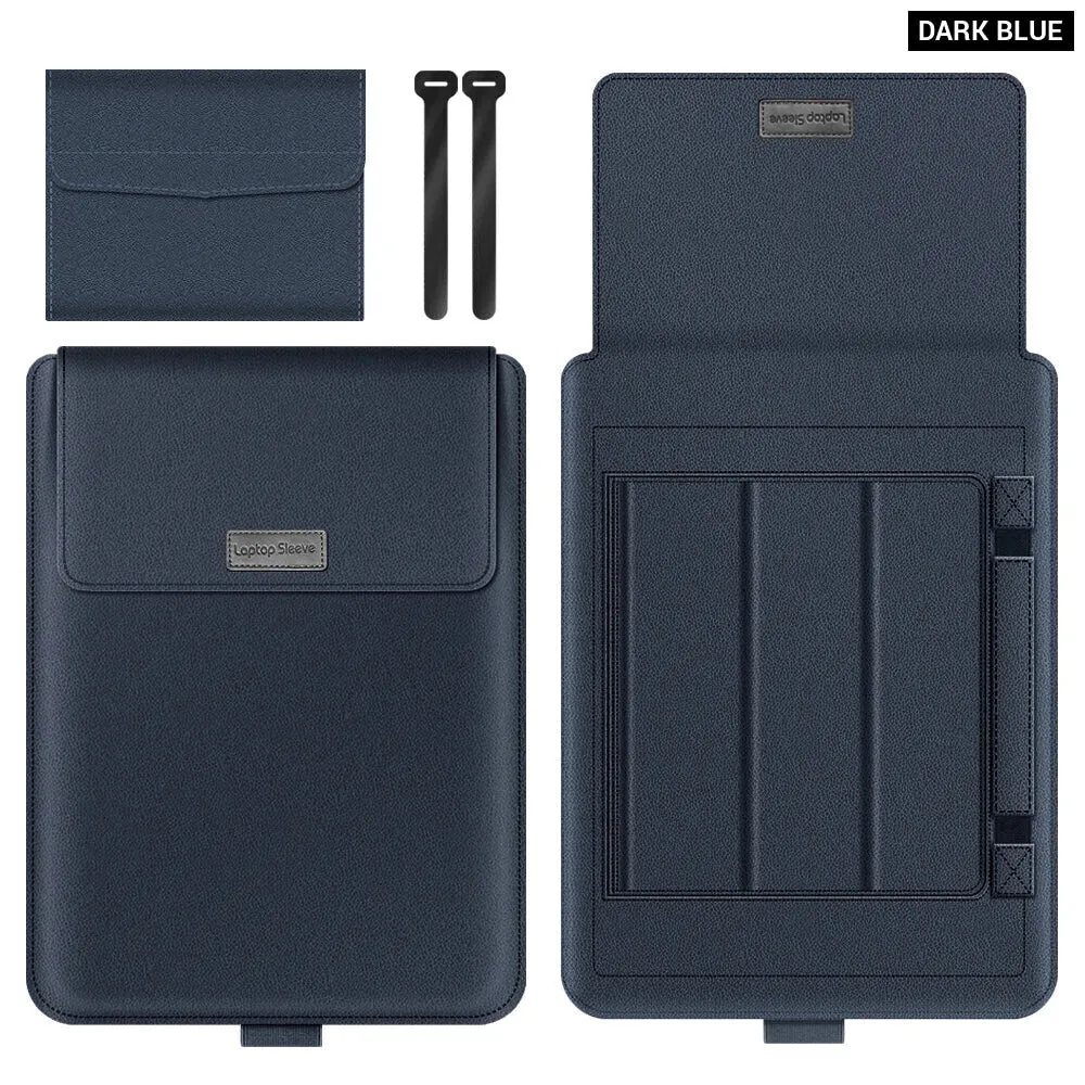 2pcs Laptop Sleeve Case for Hp Dell Zenbook Macbook Air Pro 13 15.6 Inch Shockproof Notebook Bag