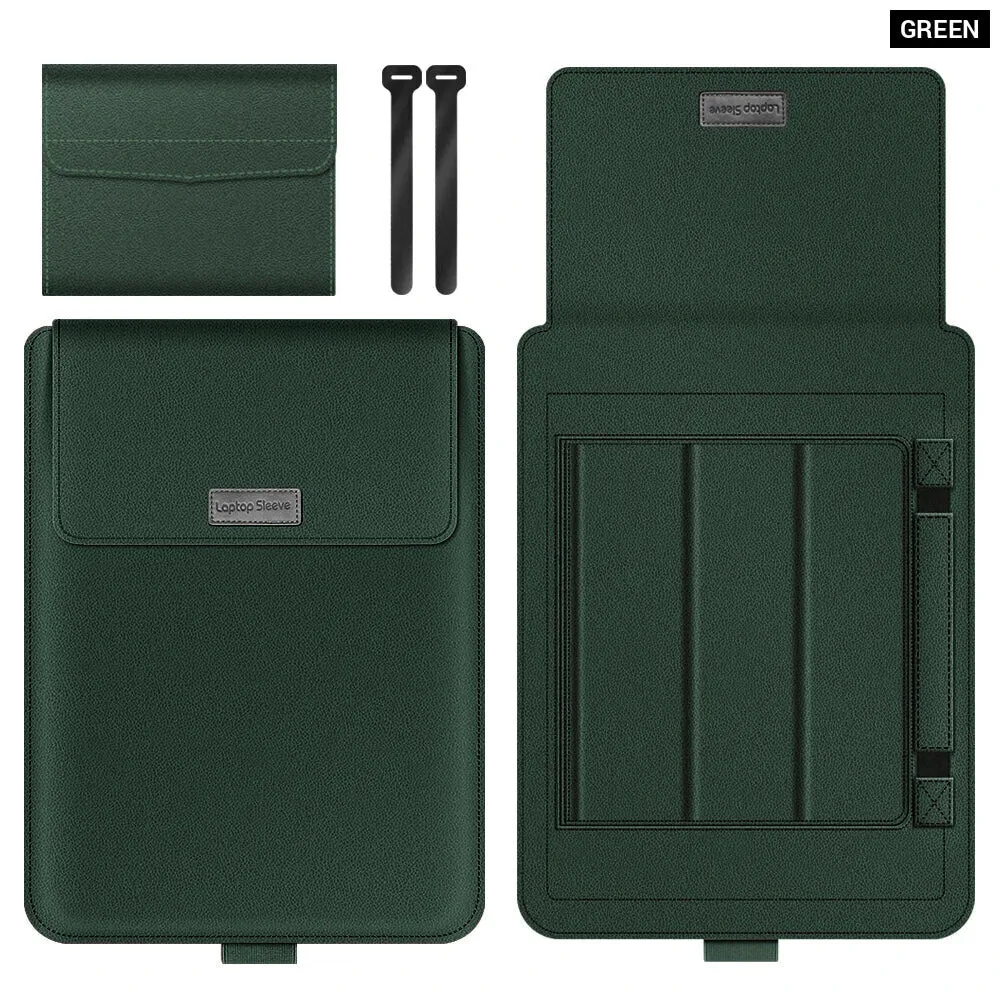 2pcs Laptop Sleeve Case for Hp Dell Zenbook Macbook Air Pro 13 15.6 Inch Shockproof Notebook Bag