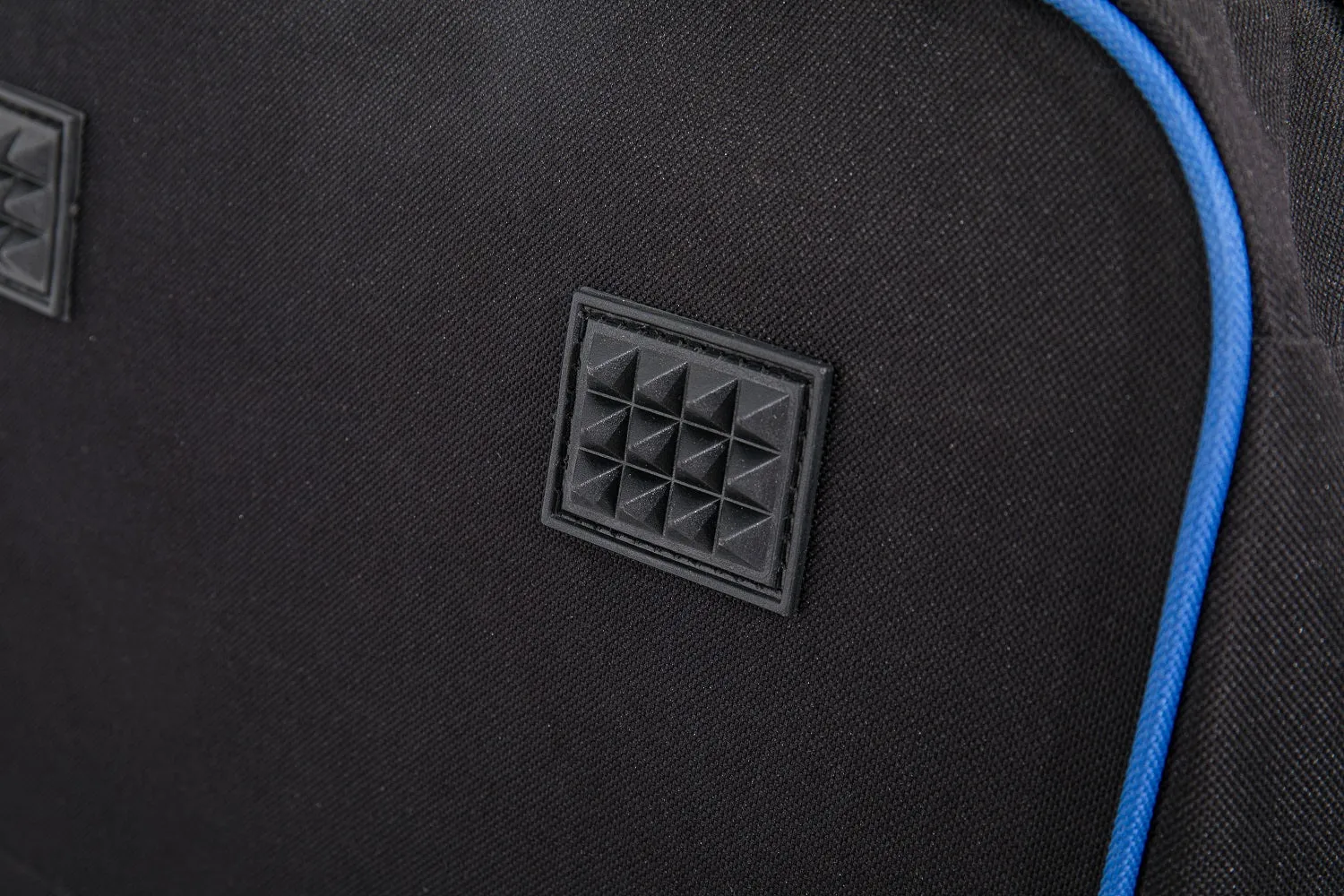 36" XL Wheeled Holdall Black With Blue