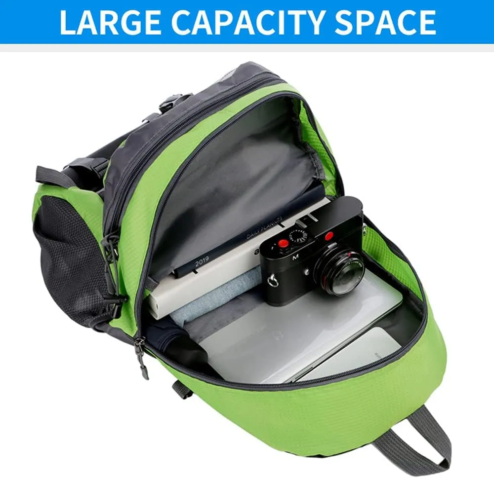 40L Large Capacity Waterproof Mountaineering Backpack Outdoor Breathable Shoulders Bag for Men and Women