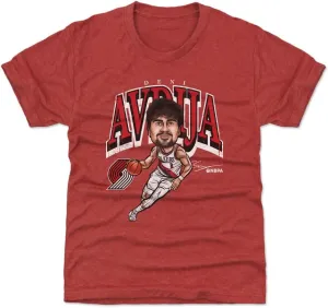 500 LEVEL Deni Avdija Portland Trail Blazers Youth Shirt - Deni Avdija Portland Trail Blazers Cartoon
