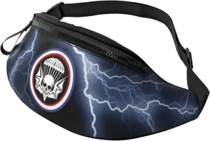 502nd Infantry Regiment 101st Airborne Division Crossbody fanny pack for men and women, ideal for travel, sports and running