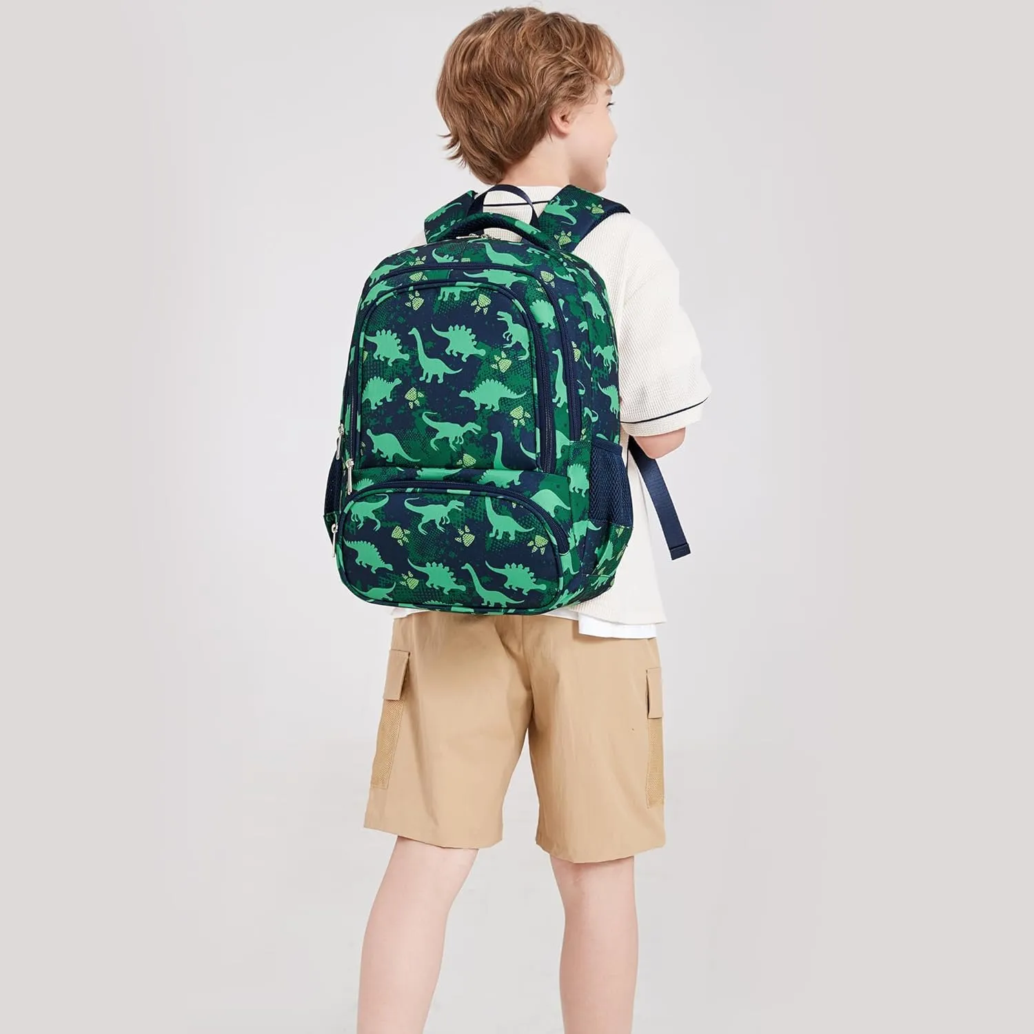 abshoo Dinosaur Kids Backpack For School Boys Elementary Kindergarten Bookbag Lightweight School Bags (Dinosaur)
