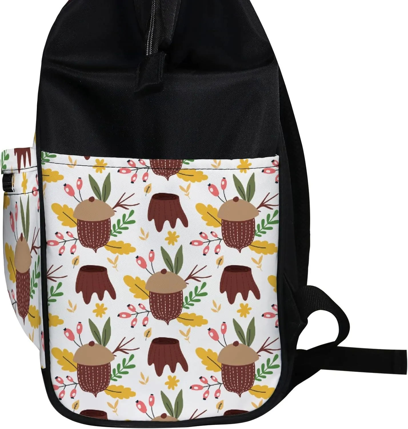 Acorns Leaves Diaper Bag Backpack Waterproof Backpack Baby Nappy Changing Bag for Travel Large Capacity Durable and Stylish for Woman