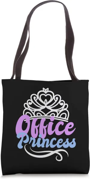 Administrative Assistant Office Princess School Secretary Tote Bag