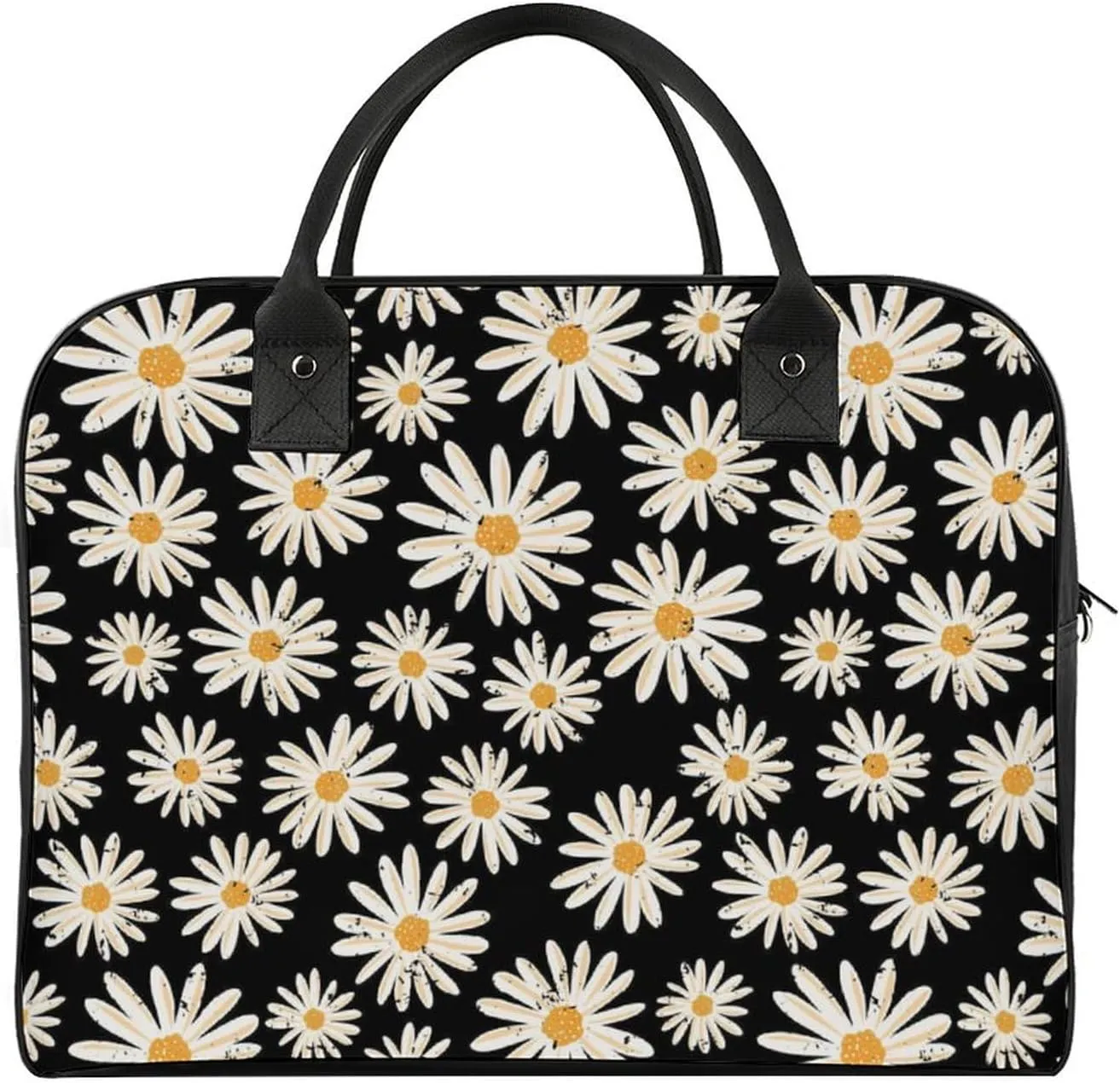 Adult Shoulder Nylon Colorful Butterfly Office Handbag for Travel 13" X 19" X 8"