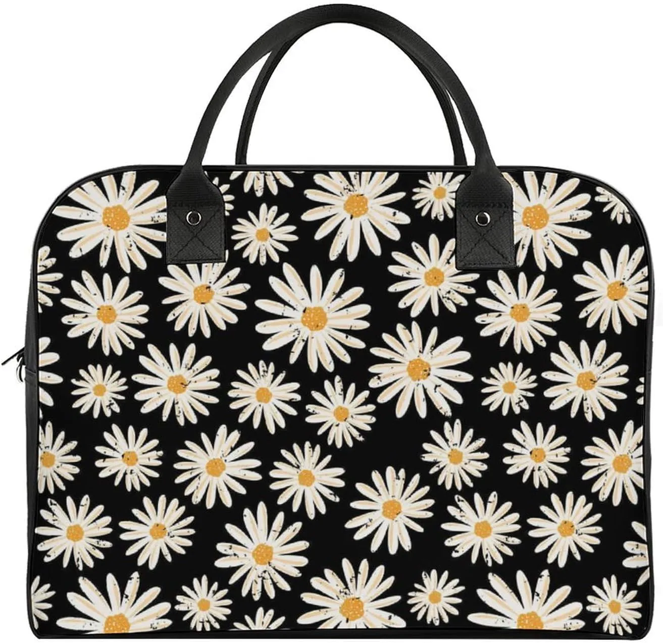 Adult Shoulder Nylon Colorful Butterfly Office Handbag for Travel 13" X 19" X 8"