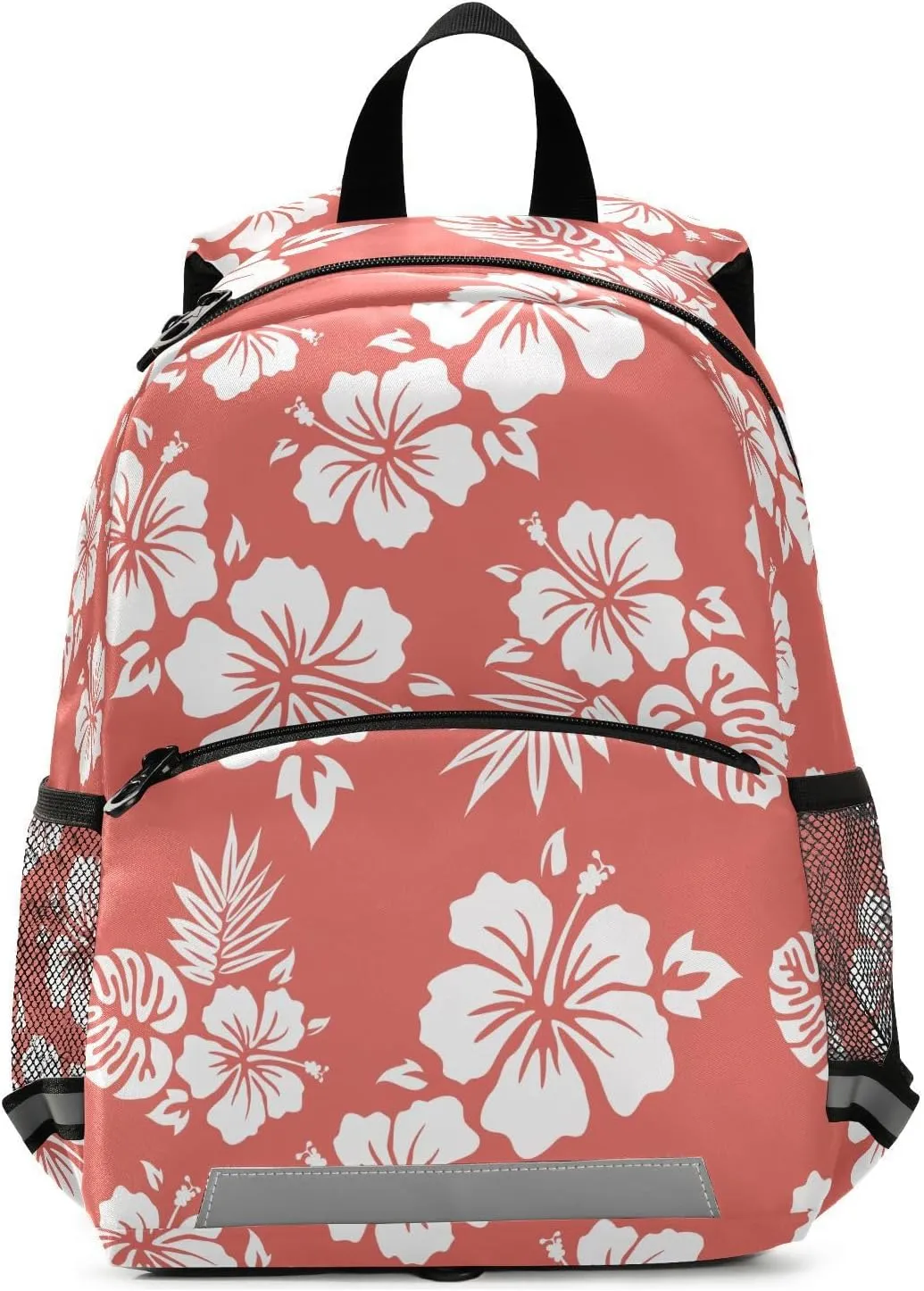 ALAZA Hawaiian Aloha Flower Toddler Backpack for Boys Girls Preschool Bag