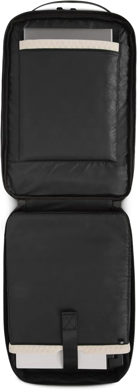 Alienware 17-inch Laptop Horizon Travel Backpack, Weather Resistant, Shockproof, Anti-Scratch Interior Design, TSA-Friendly for Travel, Work, Leisure for Men and Women - Galaxy Weave Black