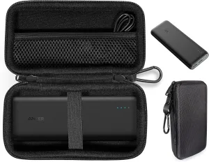 Alltravel Universal Power Bank Case for Anker 20100mAh, 20000mAh QC, RAVPower 26800mAh, 22000mAh, 2000mAh; EC Technology 22400mAh, and Poweradd Pilot X7 20000mAh