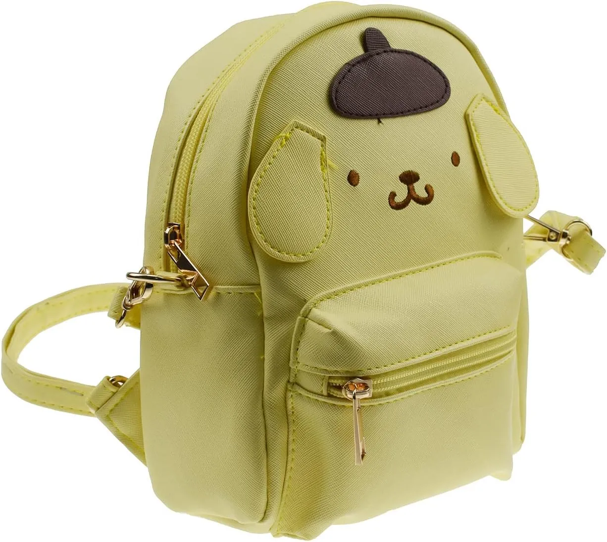 ALORVE Anime Cute Cartoon Bag Cosplay Shoulder Bag Backpack Handbag PU Schoolbags for Kids Girls Fans(Yellow)