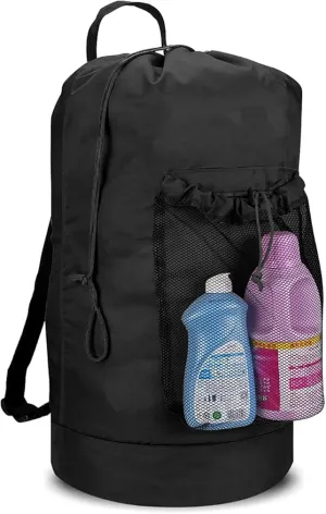 American Drawstring Laundry Backpack