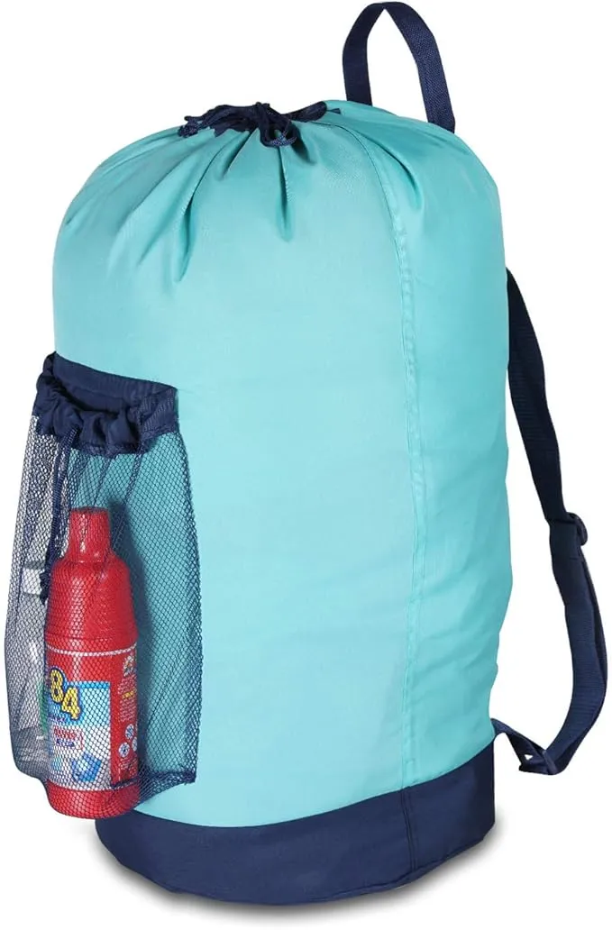 American Drawstring Laundry Backpack