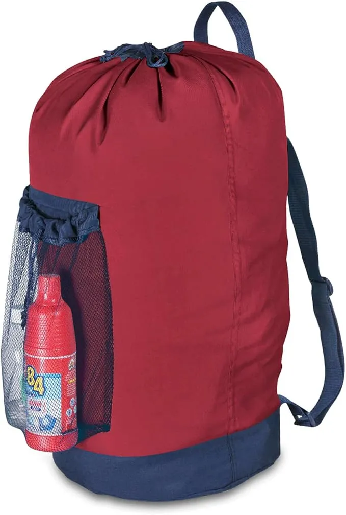 American Drawstring Laundry Backpack