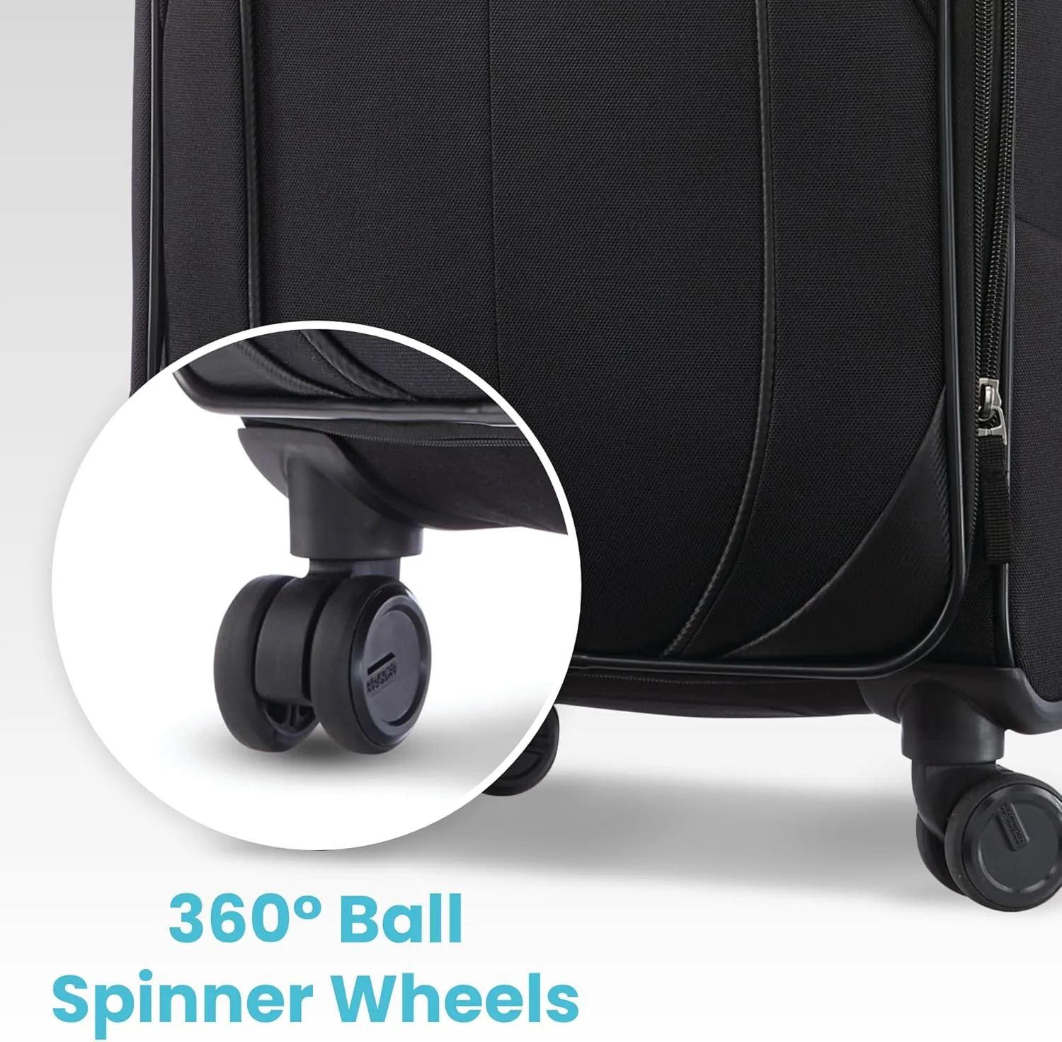 American Tourister 4 KIX 2.0 Expandable Softside Luggage with Spinner Wheels, 28 SPINNER, PURPLE ORCHID