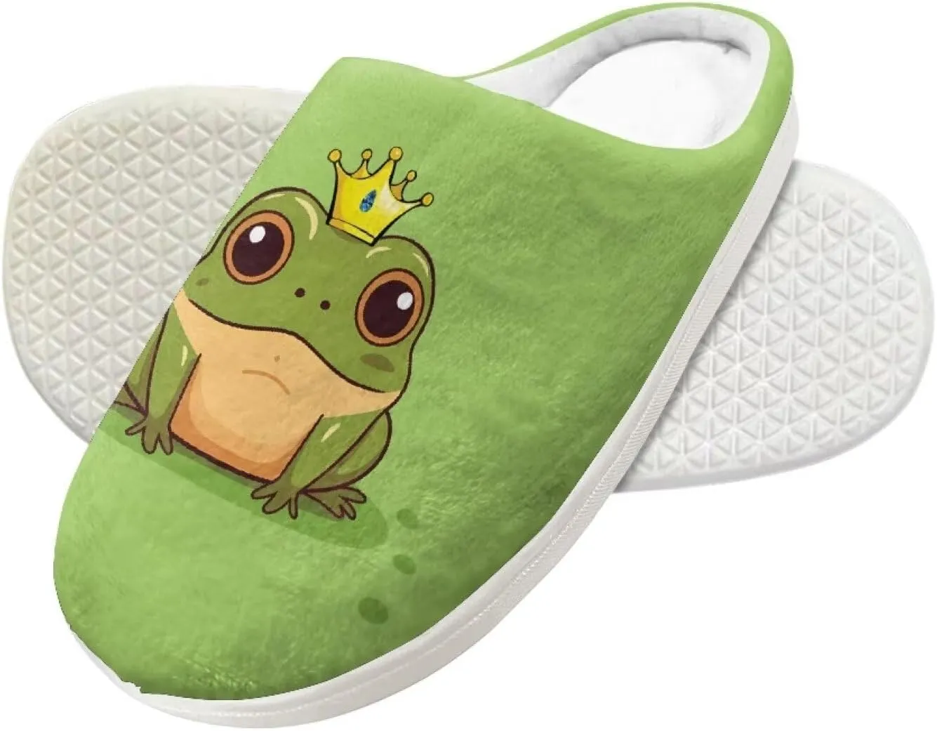 Animals Children's Plush Slippers Non-Slip for Little Kids Girls Boys Warm Flannel Fuzzy Comfy Cute Indoor Outdoor Washable Winter Shoes Size 9-15