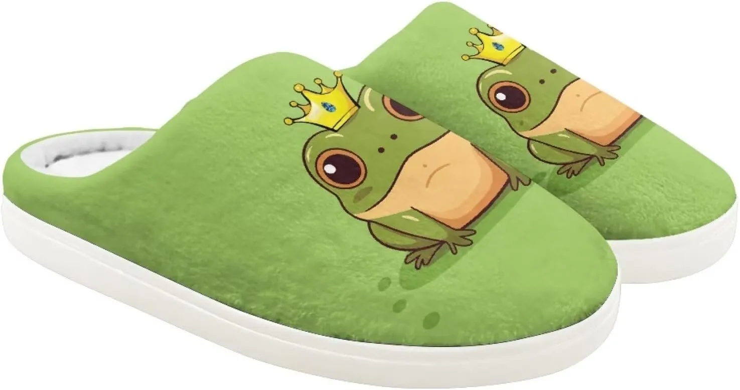 Animals Children's Plush Slippers Non-Slip for Little Kids Girls Boys Warm Flannel Fuzzy Comfy Cute Indoor Outdoor Washable Winter Shoes Size 9-15