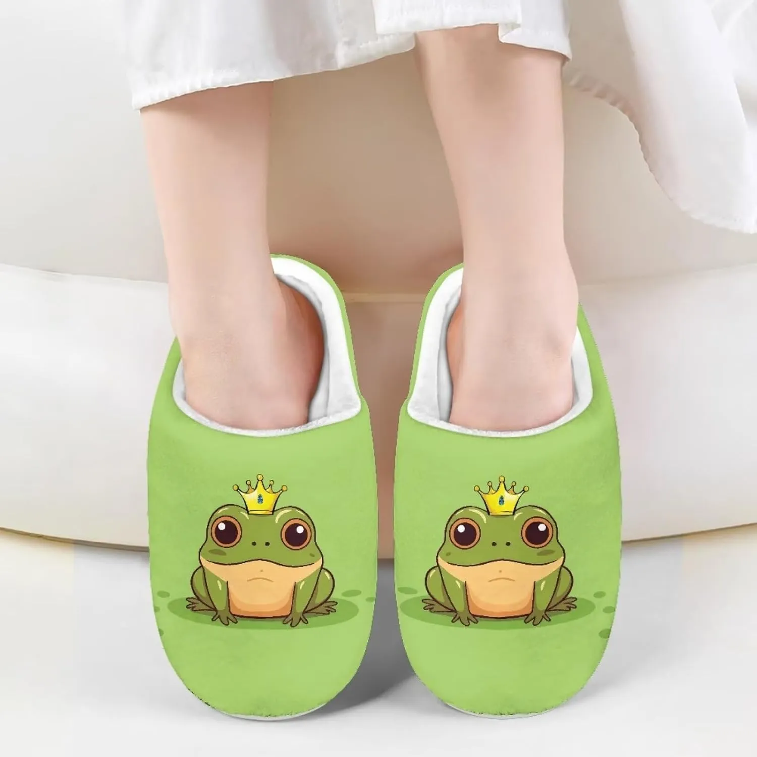 Animals Children's Plush Slippers Non-Slip for Little Kids Girls Boys Warm Flannel Fuzzy Comfy Cute Indoor Outdoor Washable Winter Shoes Size 9-15