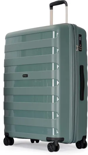 Anti-scratch PP Material Hardside Spinner luggage, 28inch Expansion luggage, Wear-resistant, Lightweight Spinner Expandable double seal Suitcase Luggage
