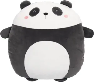 ARELUX 16 inch Soft Panda Anime Plush Pillow Cute Stuffed Animal Plush Toy Kawaii Plushies Room Decor Christmas Decorations Gifts for Women Kids Birthday
