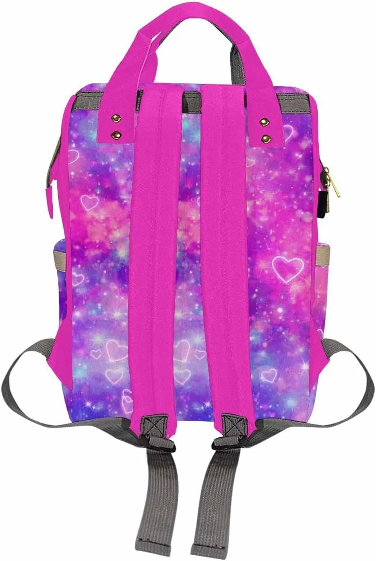 Artsadd Personalized Diaper Bag Backpack with Name Custom Name Backpack Travel Outdoor Mommy Bag Customized Gift for Newborn Baby Boys Girls Nursing Bags Gift for New Mom Dad Birthday Gift