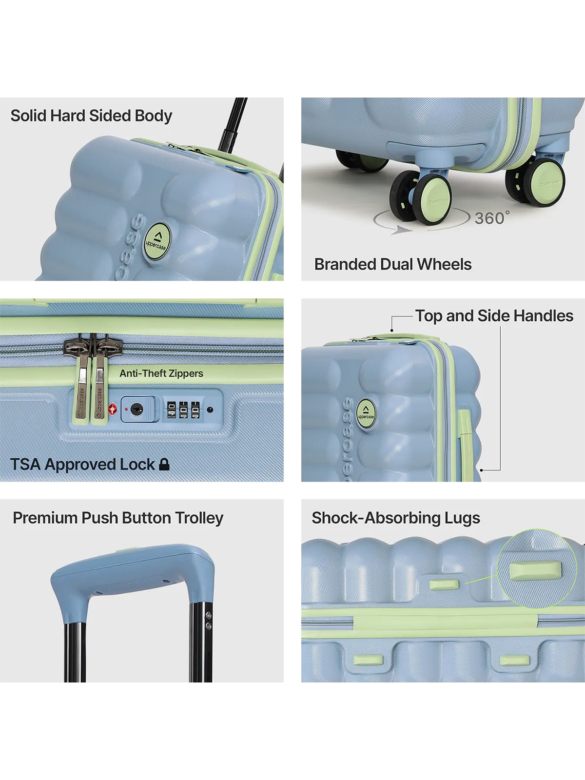 Astro Powder Blue Cabin Trolley