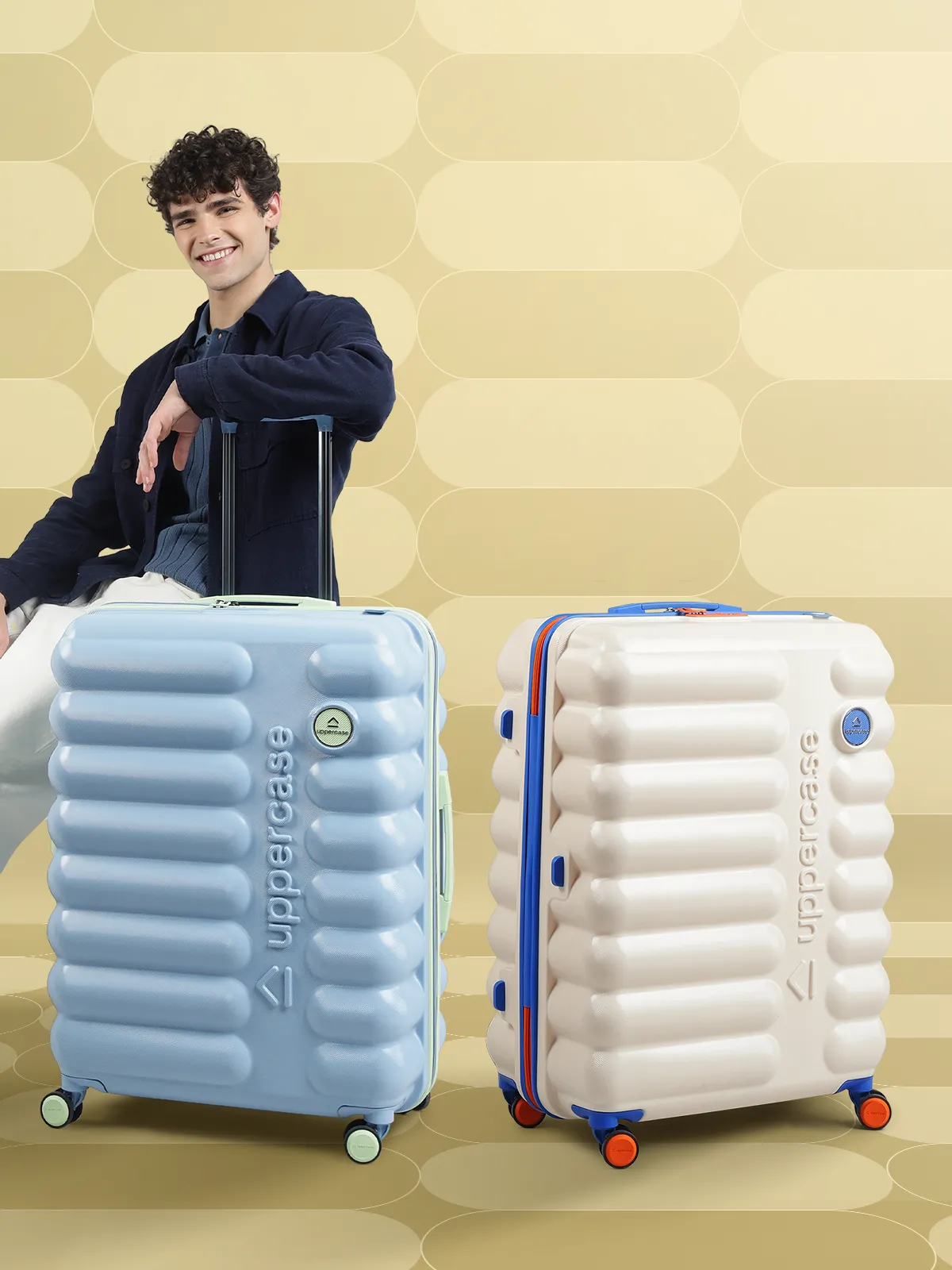 Astro Powder Blue Large Trolley