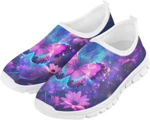 Axolotl Shoes for Girls Little Kid Sneakers Cartoon Print Running Shoes for Girls