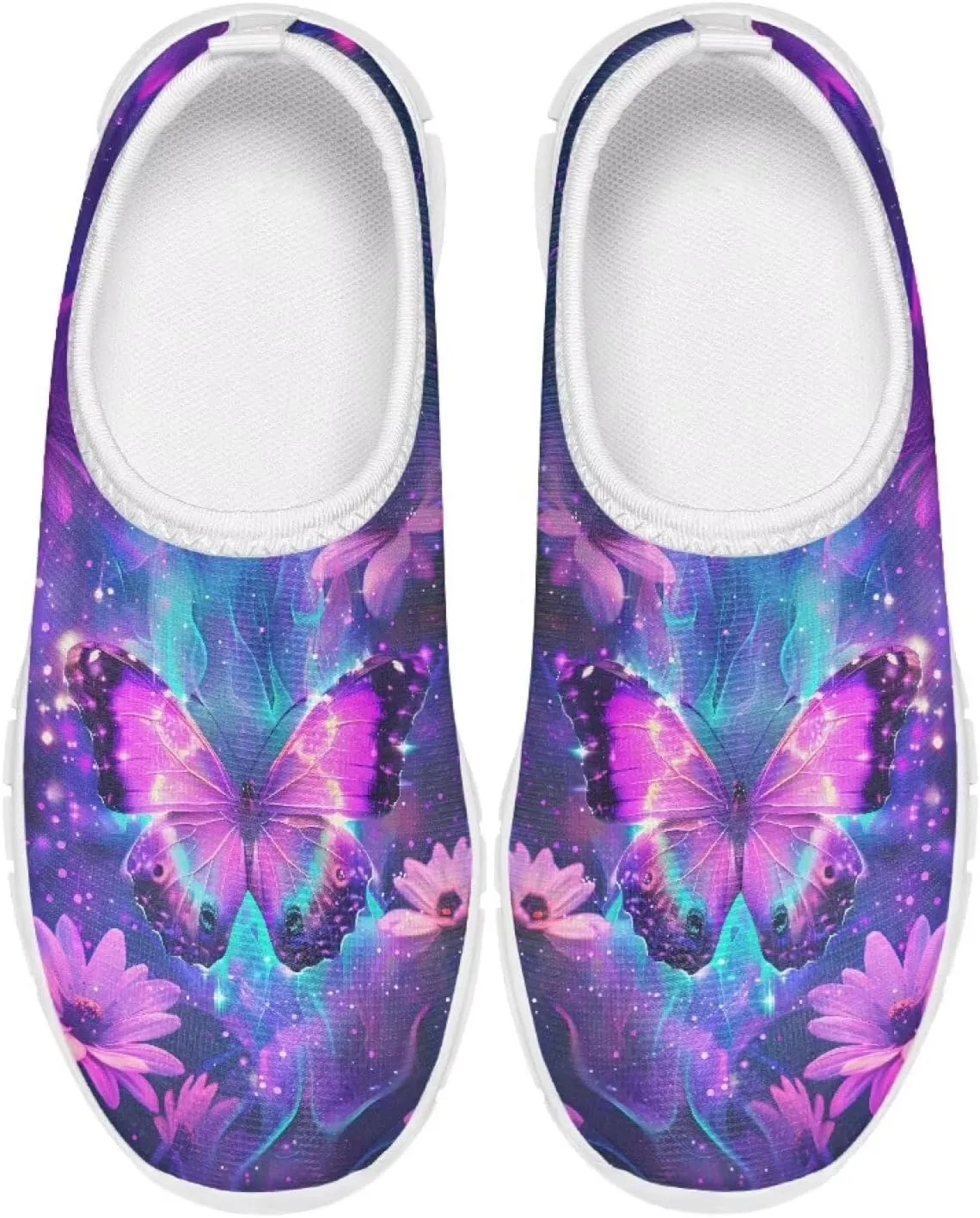 Axolotl Shoes for Girls Little Kid Sneakers Cartoon Print Running Shoes for Girls