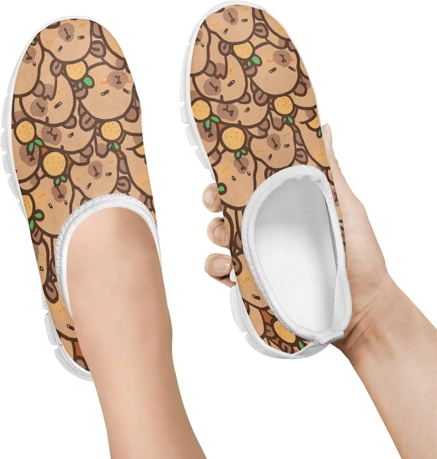 Axolotl Shoes for Girls Little Kid Sneakers Cartoon Print Running Shoes for Girls