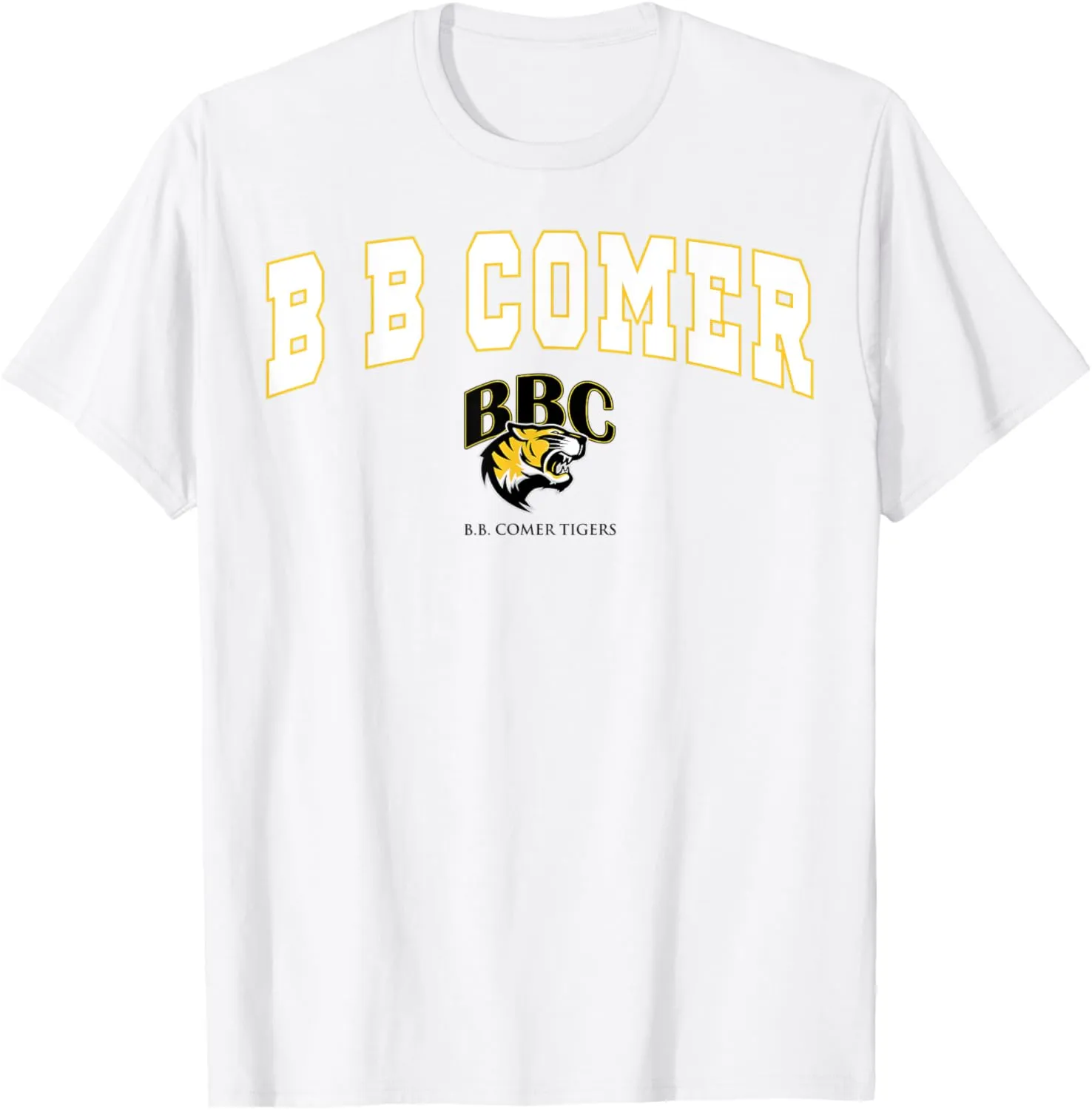 B B Comer High School Tigers T-Shirt C2