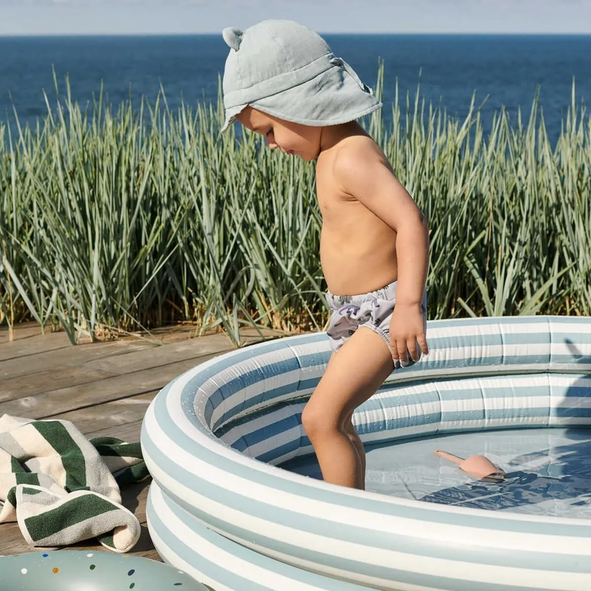 Baby Boy Girl Swim Diapers Washable Reusable Swimming Diaper BPA Free Swimmers Toddler Swim Pants Swim Lessons 12-18M