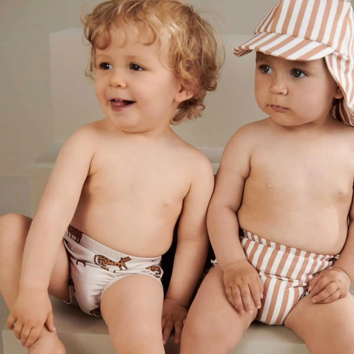 Baby Boy Girl Swim Diapers Washable Reusable Swimming Diaper BPA Free Swimmers Toddler Swim Pants Swim Lessons 12-18M