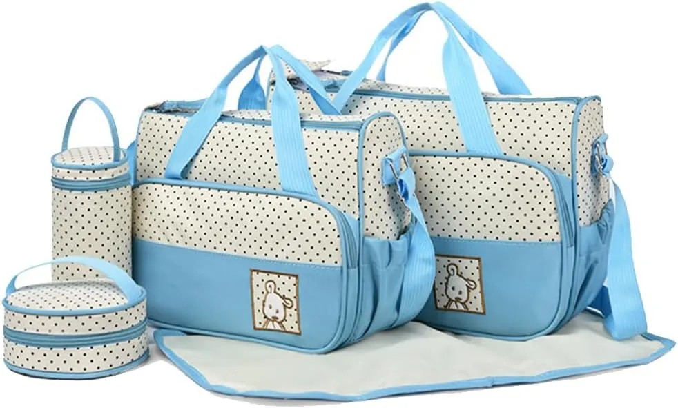 Baby Diaper Bag Large Shoulder Tote Organizer for Girls Cute Newborn Hospital Dad Mom Travel Nursery Handbag