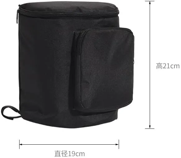 Baby Stroller Hanging Bag, Large Capacity Baby Stroller Accessories Storage Bag, Universal Outdoor Storage Bag(Green snail)