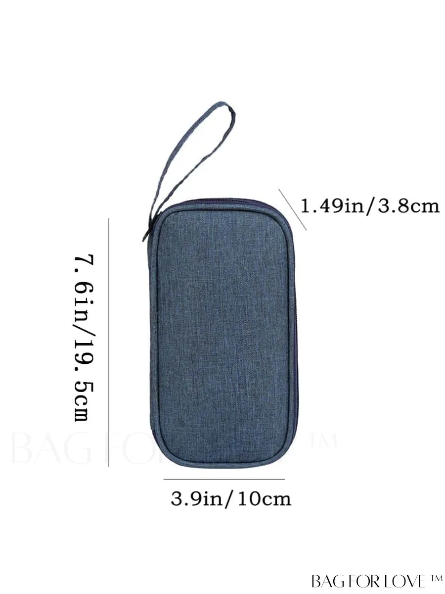 BagForLove - Compact Digital Cable Storage Bag with Zipper - Portable and Organized Solution