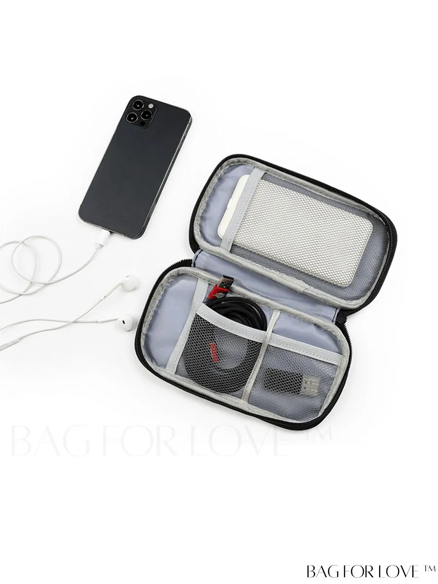 BagForLove - Compact Digital Cable Storage Bag with Zipper - Portable and Organized Solution