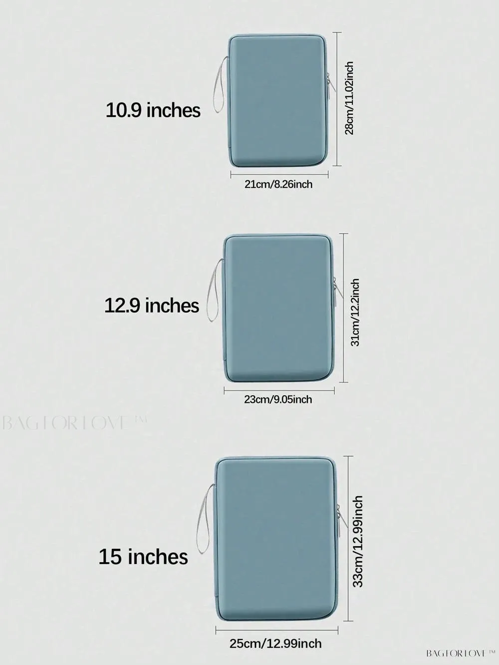 BagForLove - Compact Shockproof Bag Compatible with Small Tablets