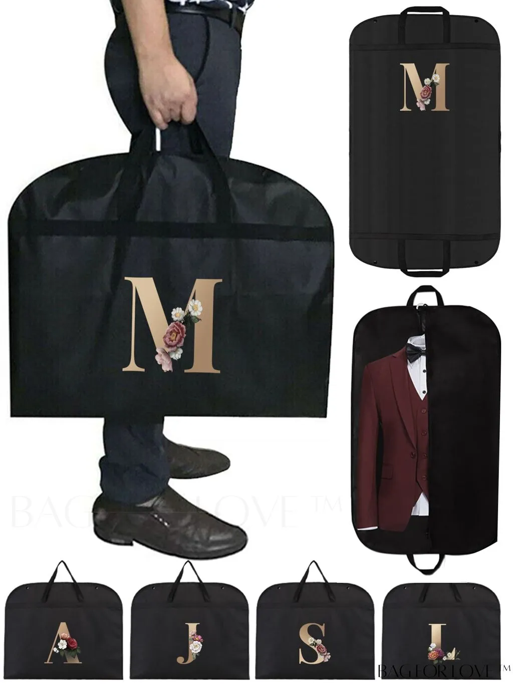 BagForLove - Wedding Dress Garment Storage Bag - Travel-friendly Clothing Organizer for Dust-free Storage