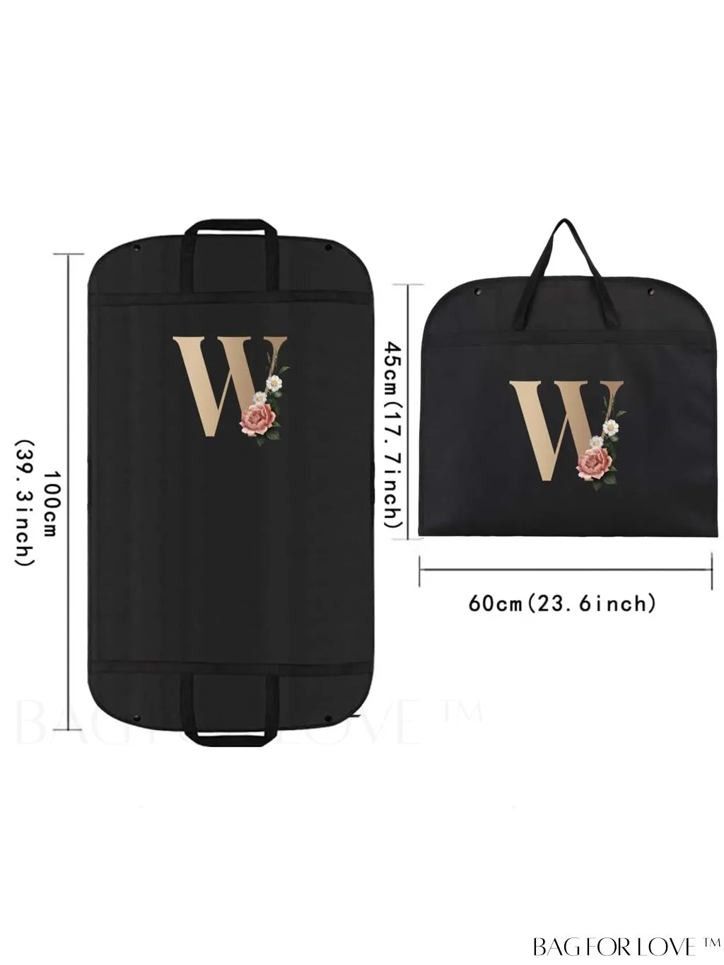 BagForLove - Wedding Dress Garment Storage Bag - Travel-friendly Clothing Organizer for Dust-free Storage