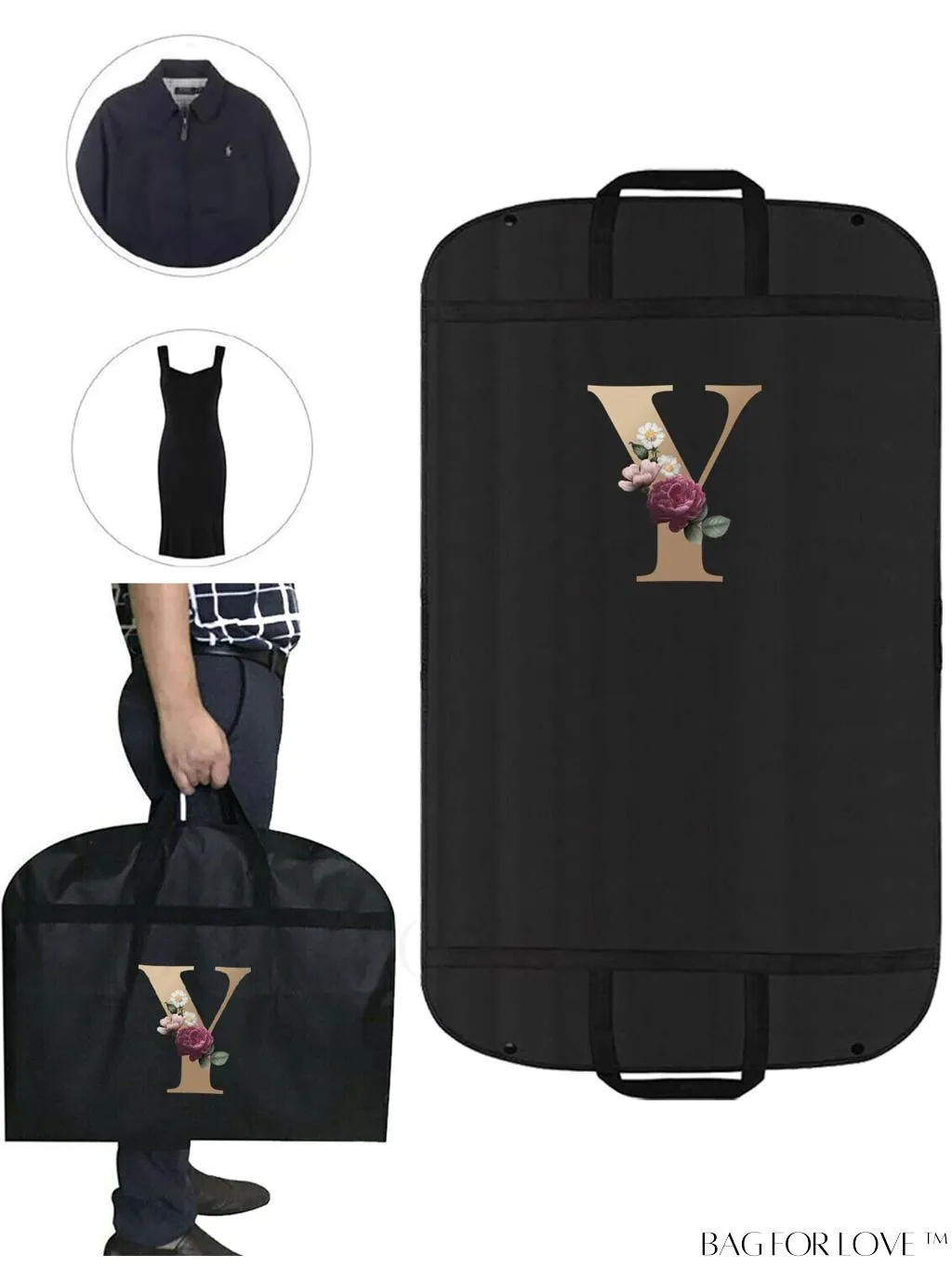 BagForLove - Wedding Dress Garment Storage Bag - Travel-friendly Clothing Organizer for Dust-free Storage